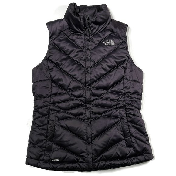 The North Face Jackets & Blazers - The North Face Aconcagua 550 Down Vest Womens Small Purple Quilted Zip Puffer